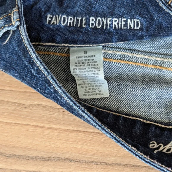 American Eagle Outfitters Dark Blue Boot Cut Jeans - Picture 4 of 11